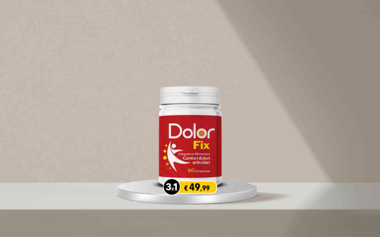 Prova DolorFix: integratore naturale per dolori muscolari e articolari