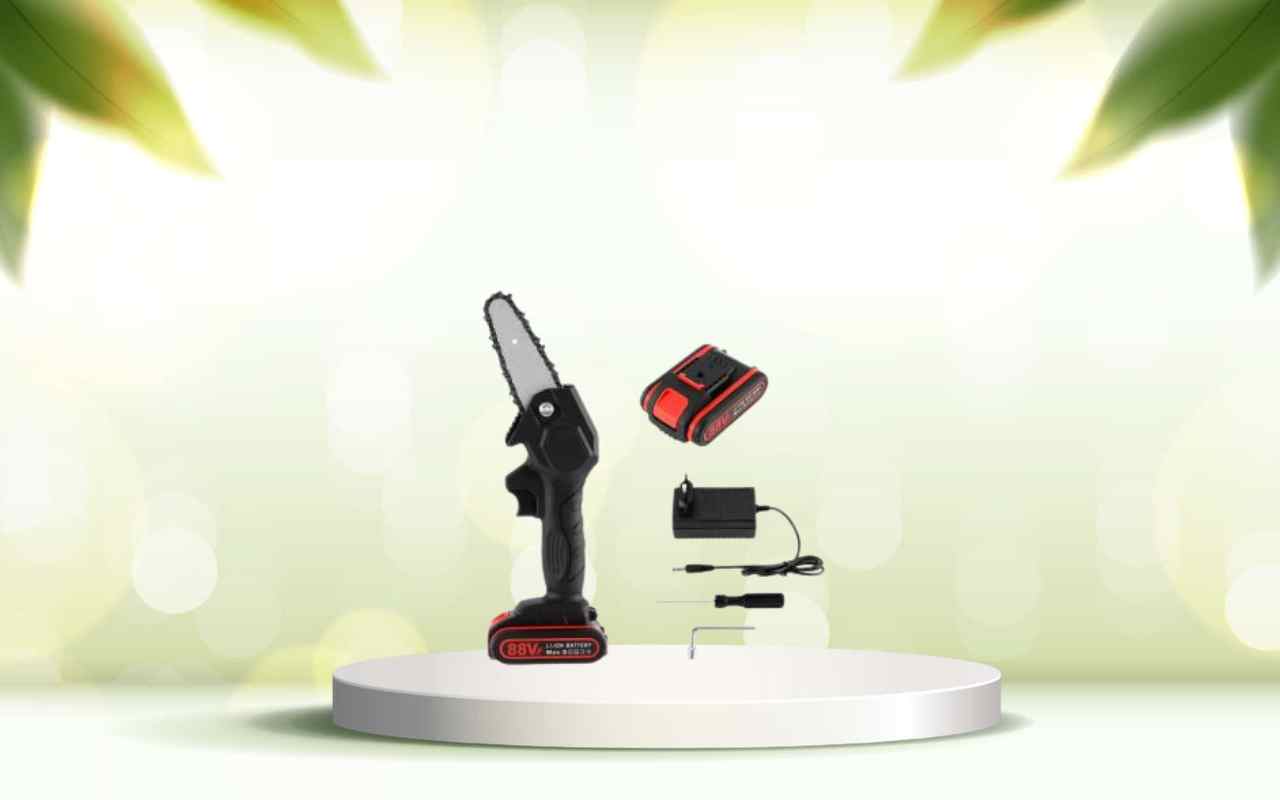 Scopri la mini motosega a batteria: potatura facile e risultati professionali