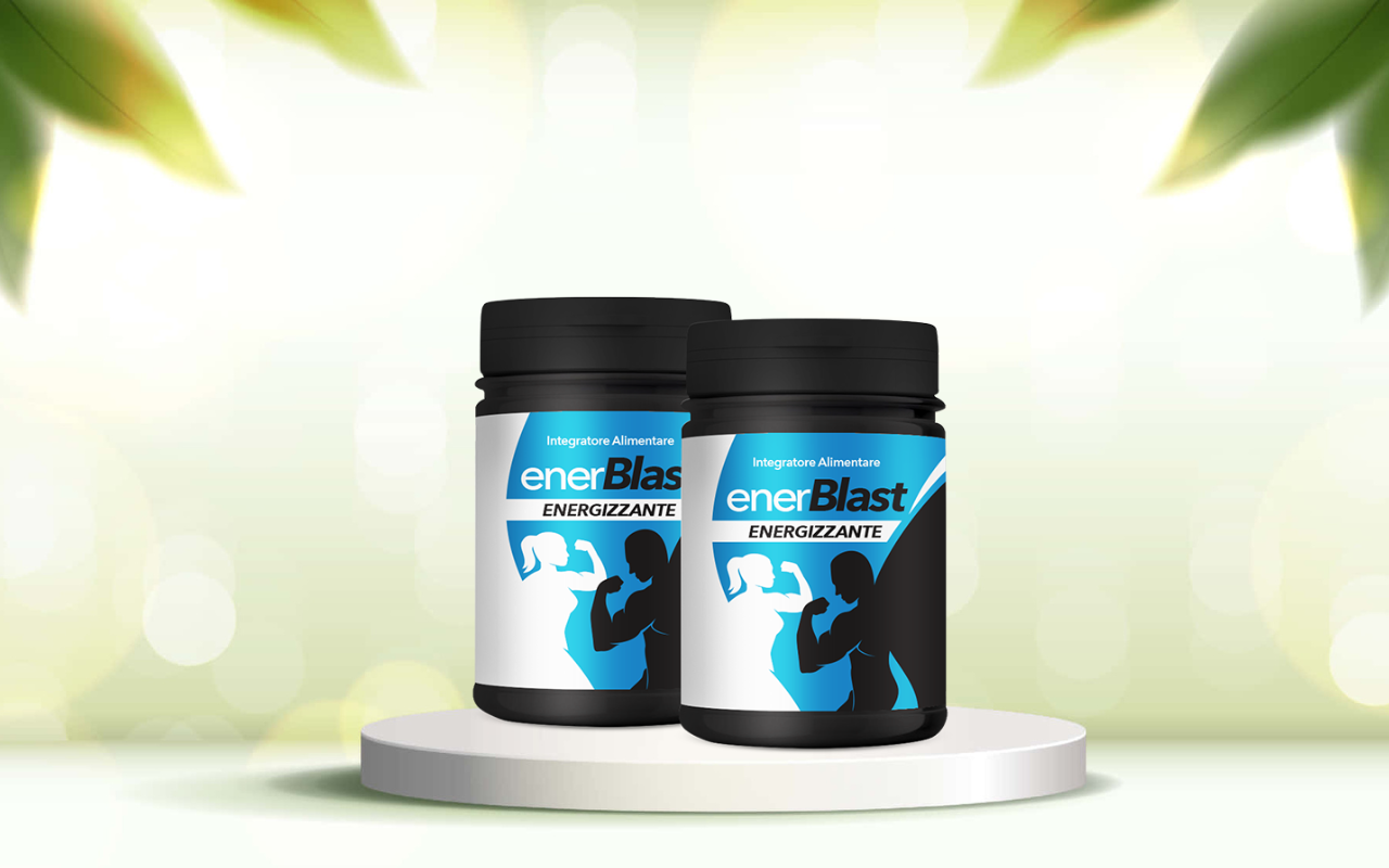 Scopri EnerBlast: energia e performance al top per sport e lavoro, provalo subito